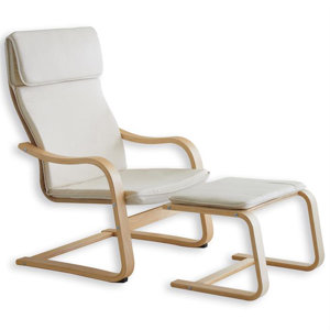 Relaxsessel Lina mit Fußhocker von Urban Designs