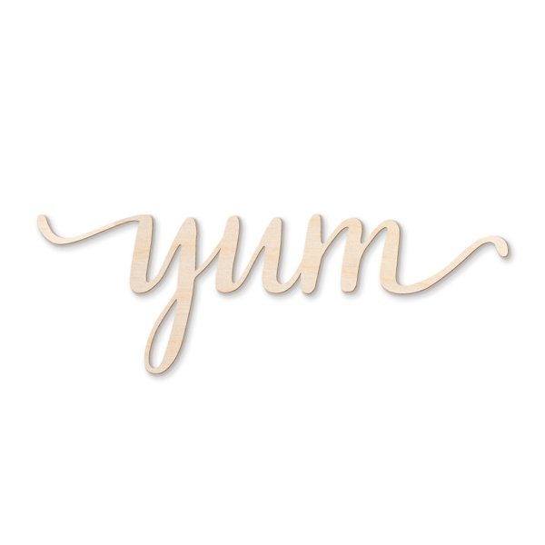 Yum Kitchen Sign Wayfair