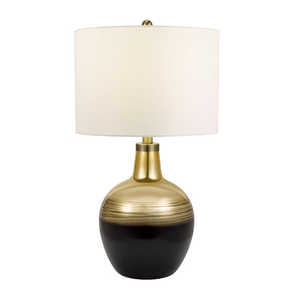ombre glass table lamp