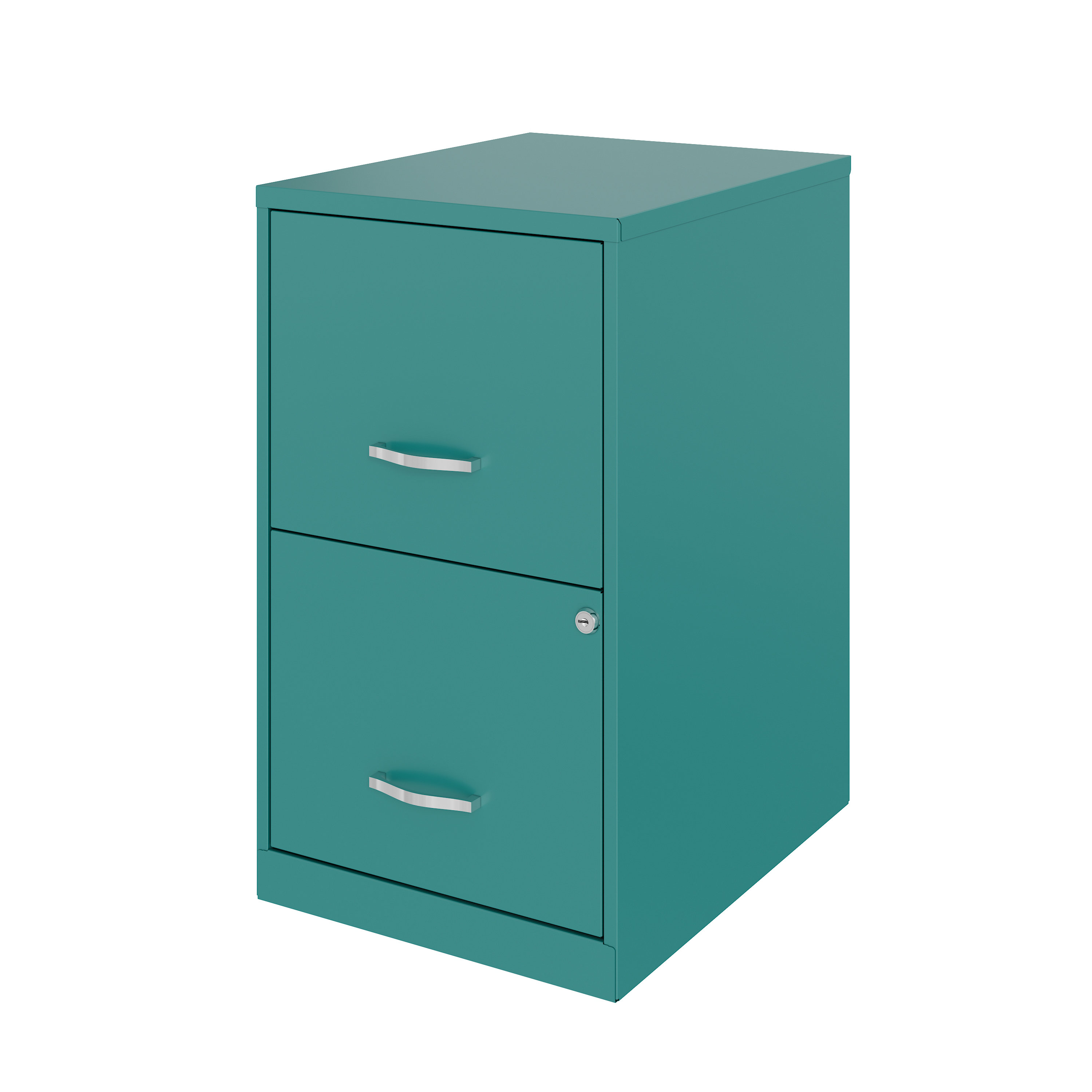 Inbox Zero 14.25'' Wide 2 Drawer Steel Vertical Filing