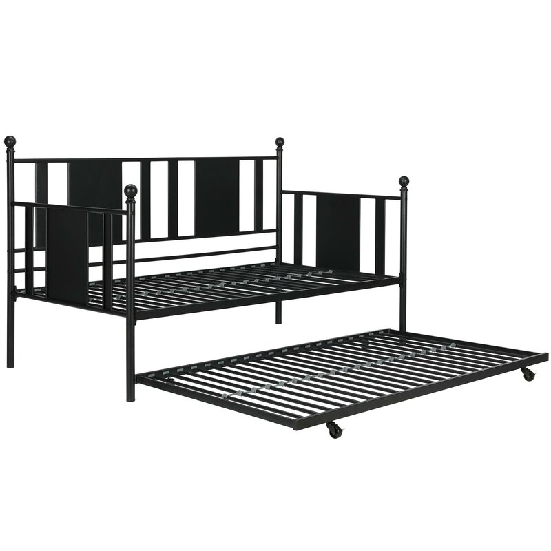 Bartles Metal Daybed with Trundle