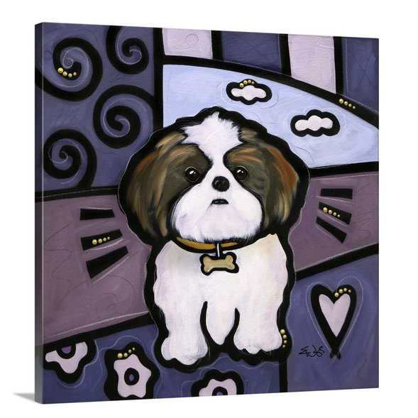Shih Tzu Wall Art Wayfair