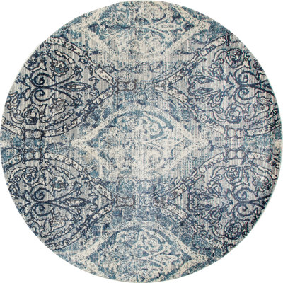 Devay Tibetan Steel Blue Area Rug Lark Manor Rug Size: 3'11 x 5'11