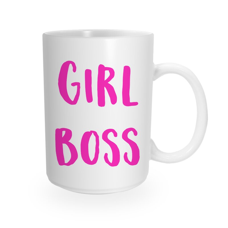 Trinx Girl Boss Coffee Mug | Wayfair