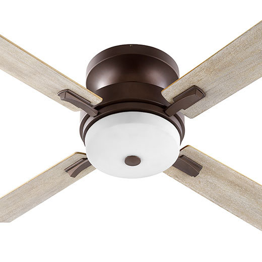 Latitude Run 52 Sherell 4 Blade Standard Ceiling Fan With Wall Control And Light Kit Included Reviews Wayfair