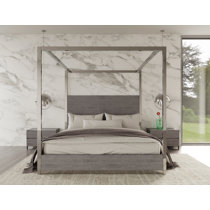 King Size Wood Canopy Beds You Ll Love In 2021 Wayfair