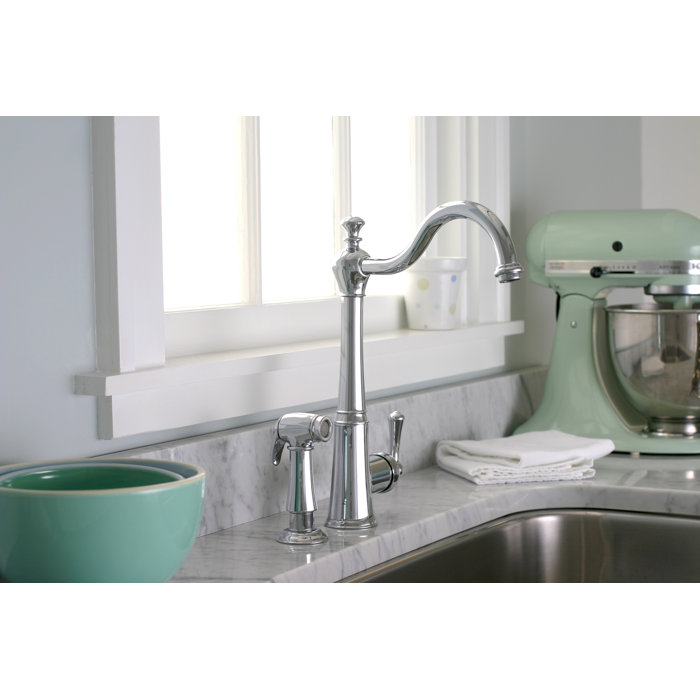 Premier Faucet Sonoma Single Handle Kitchen Faucet With Side Spray