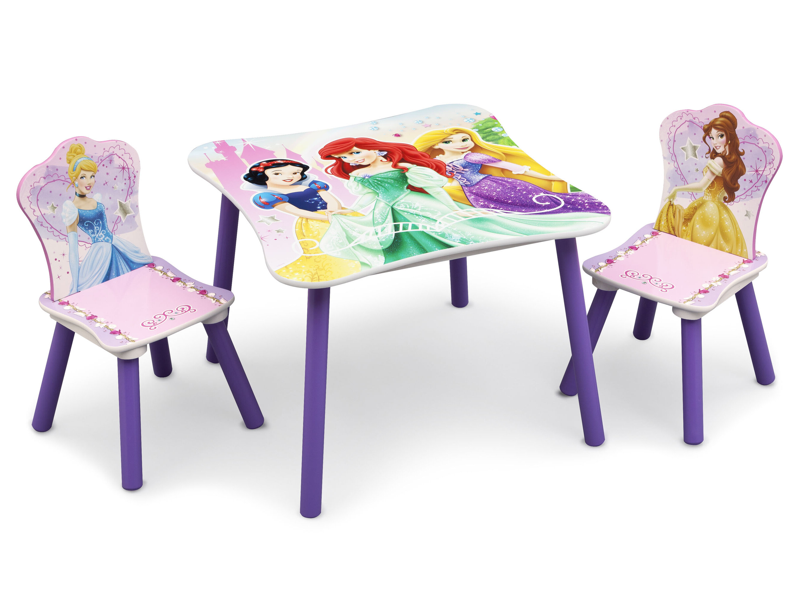 childrens princess table and chairs