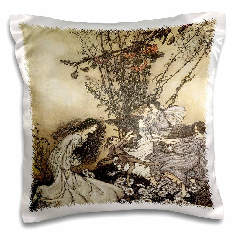 East Urban Home Dancing With The Fairies Arthur Rackham Fantasy