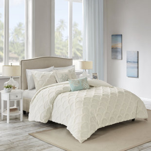 Go to store & view more images Harbor House Cannon Beach Cotton Tufted Chenille Duvet Set