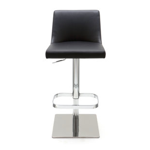 Go to store & view more images Nuevo Rome Adjustable Height Swivel Bar Stool