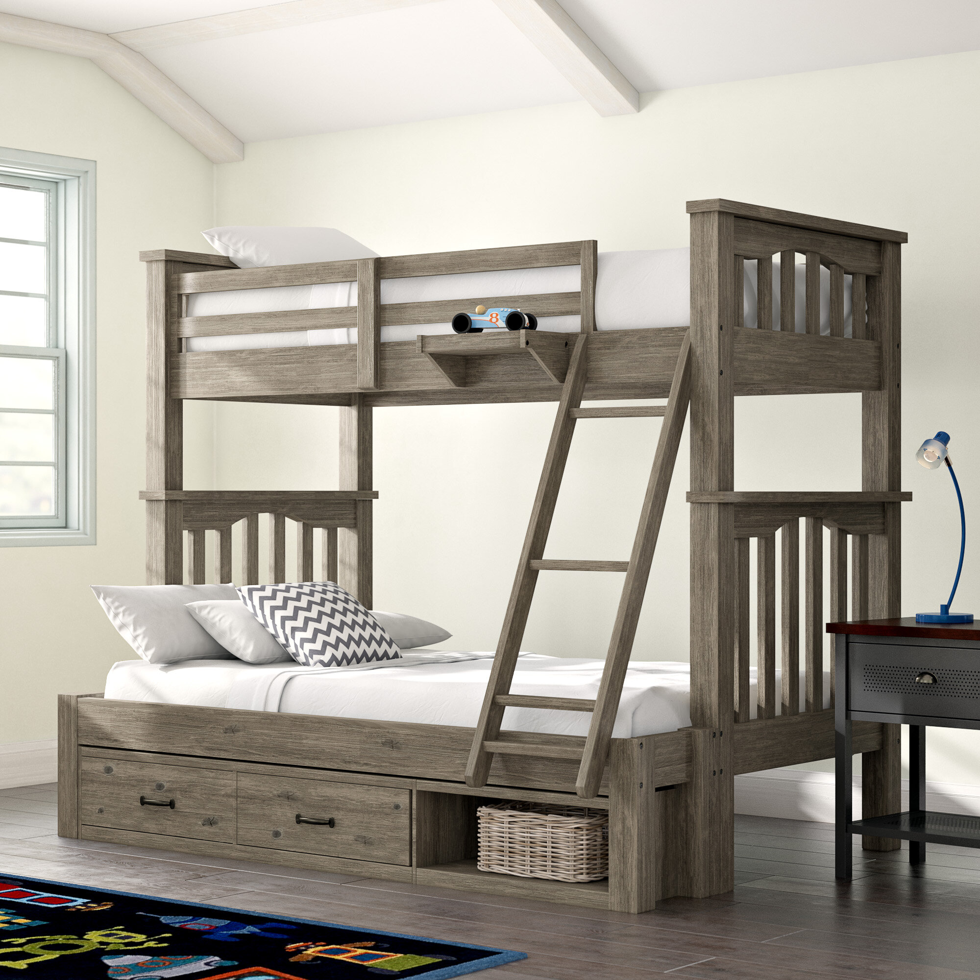 driftwood bunk bed