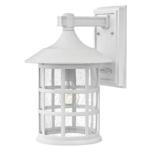Go to store & view more images Carlsen 1-Light Outdoor Wall Sconce by Red Barrel Studio