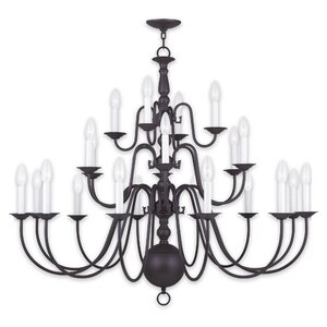 Allensby 22-Light Candle-Style Chandelier