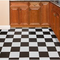 Dark slate Vinyl floor tiles self adhesive easy to fit flooring Kitchen ETC 