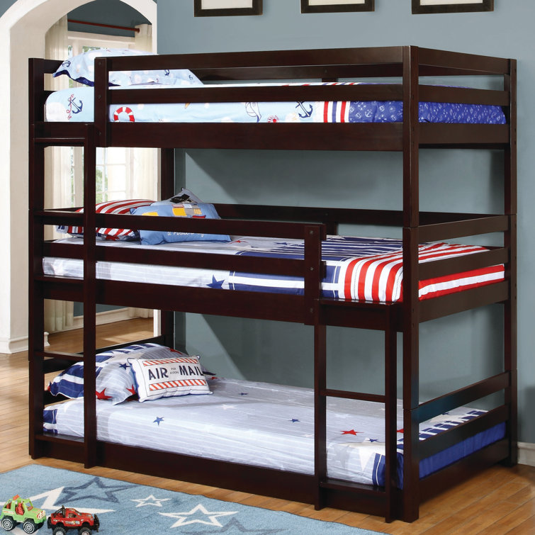 3 level bunk bed