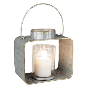 Galvanized Metal Lantern