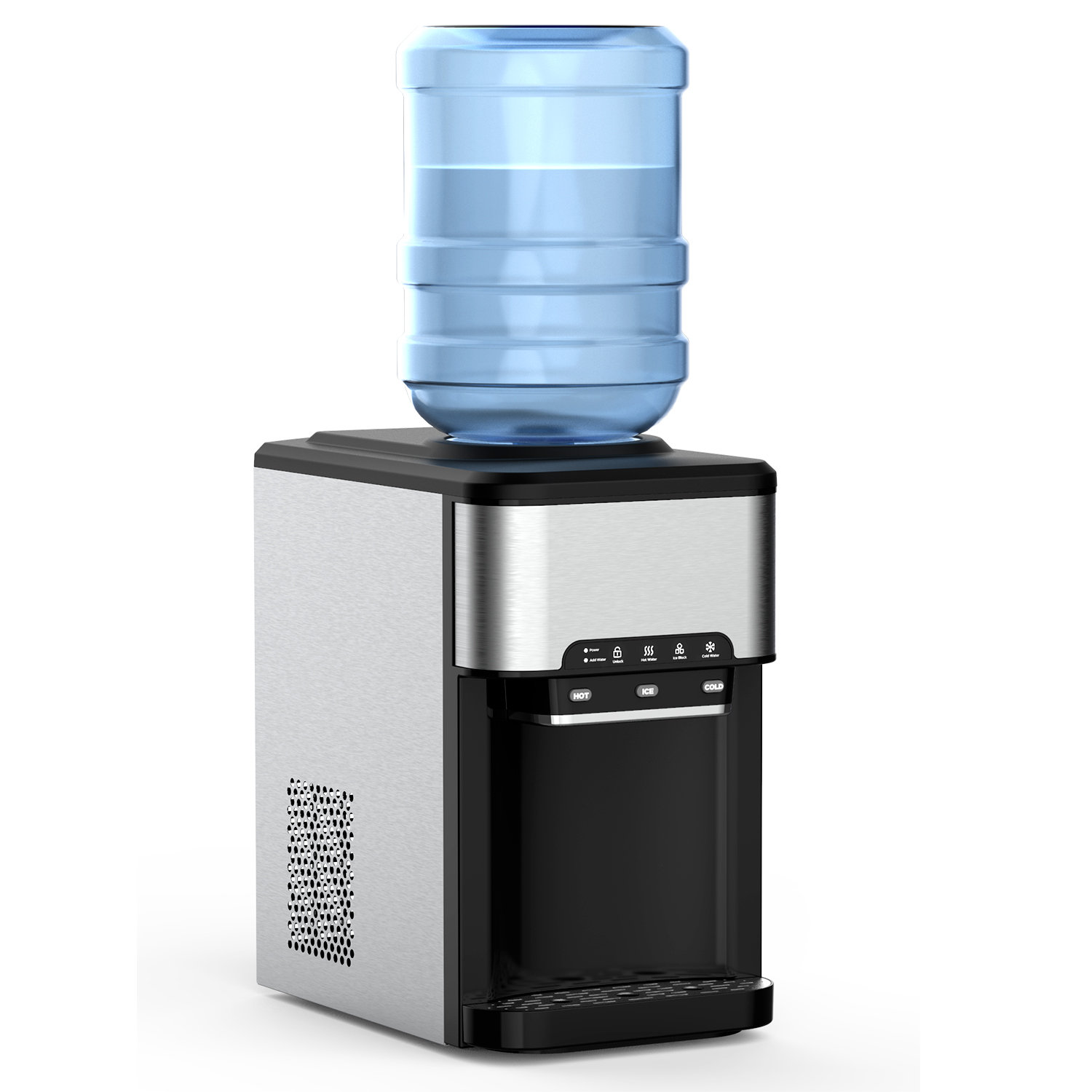 Northair 44 Lb. lb. Daily Production Bullet Ice Freestanding Ice Maker