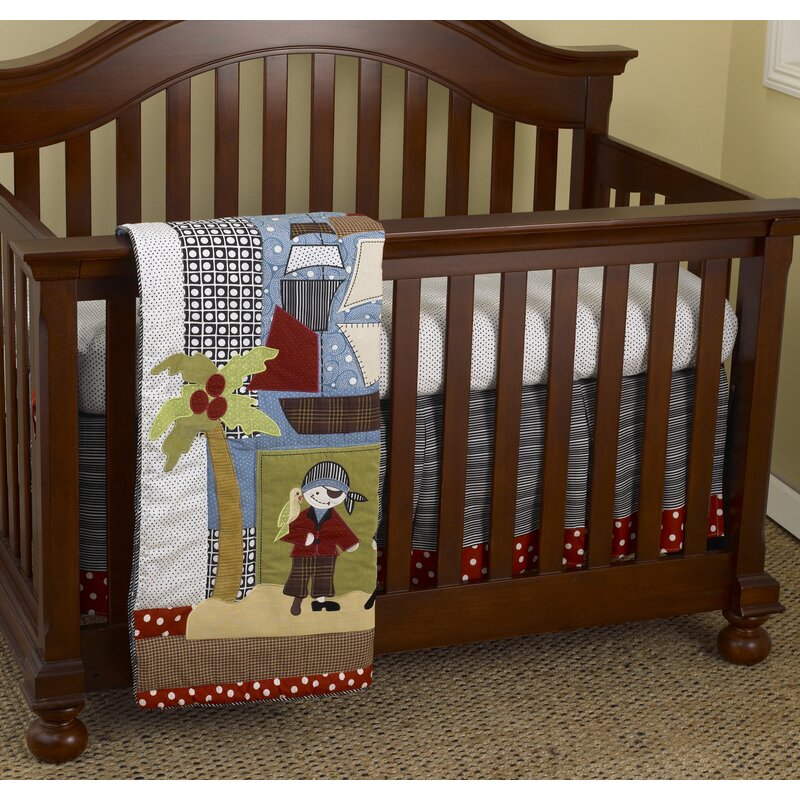 pirate crib bedding