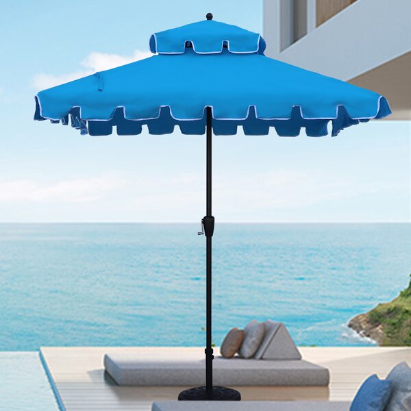 Highland Dunes Jersey Square Patio Umbrella Reviews Wayfair