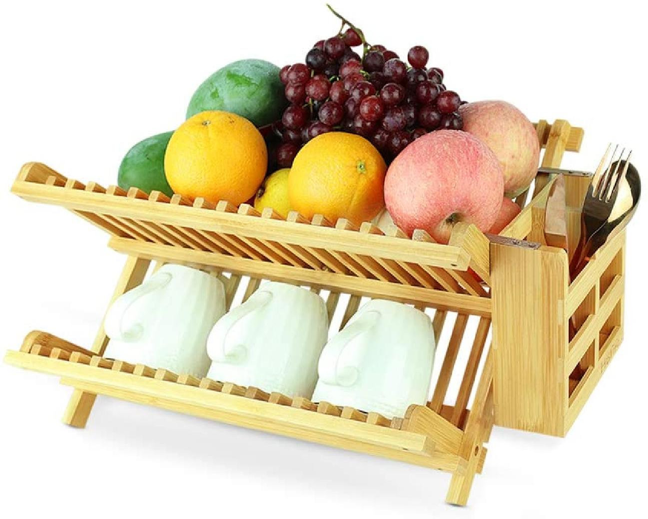 Zhongshanginter Bamboo Dish Rack Wayfair