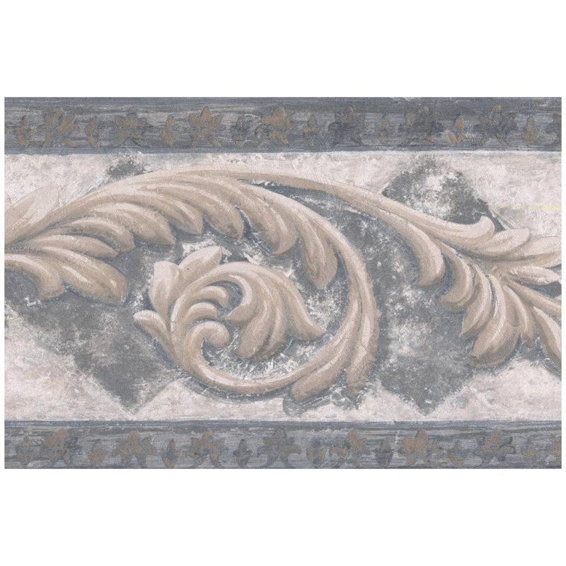 Astoria Grand Socorro Damask Vines Rhombus Abstract 15 L X 7 W