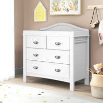 wayfair white changing table