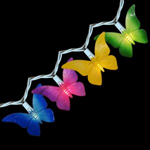 Butterfly 10-Light Novelty String Light