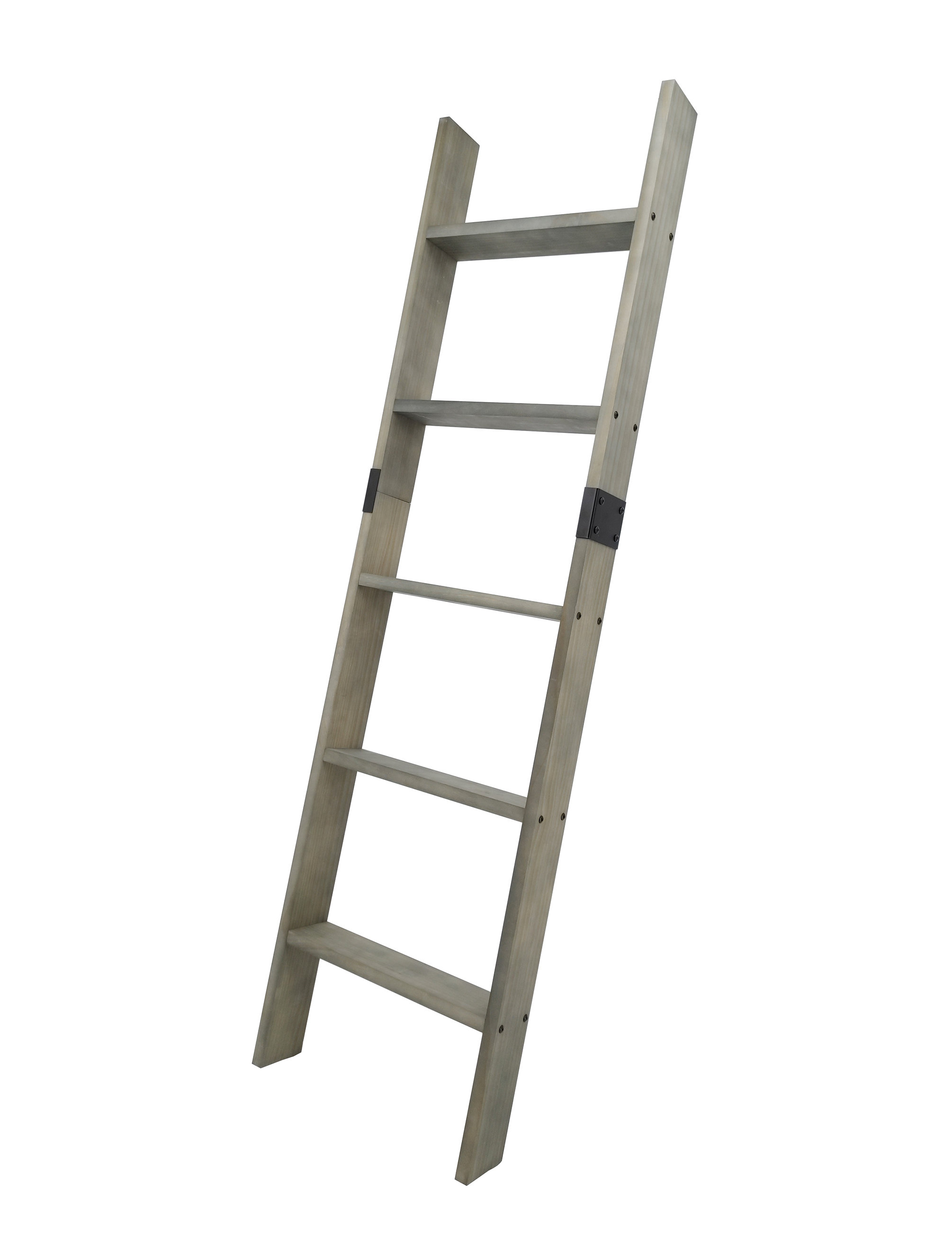 Gracie Oaks 60'' Tall Solid Wood Blanket Ladder Wayfair