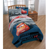 cars twin bed in a bag