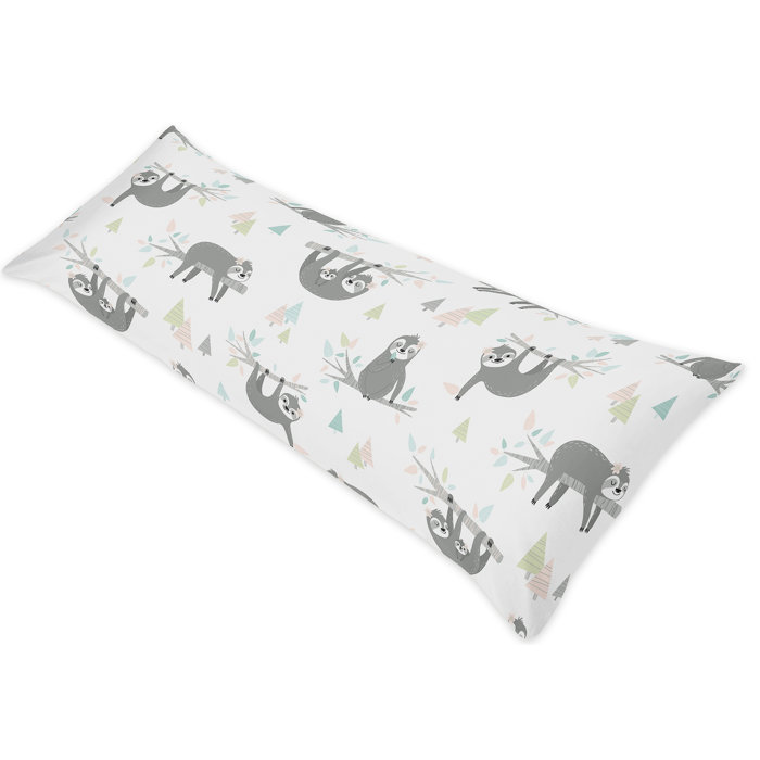 Sweet Jojo Designs Aqua And Grey Sloth Collection Sloth Body