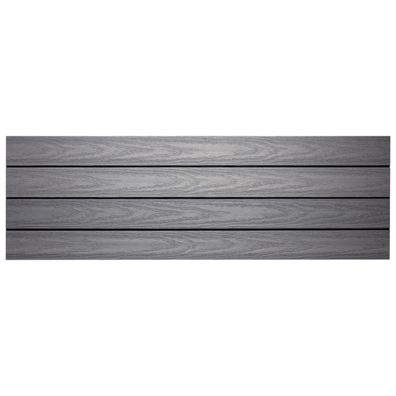 Newtechwood Ultrashield Naturale 36 X 12 Composite Interlocking Deck Plank Reviews Wayfair