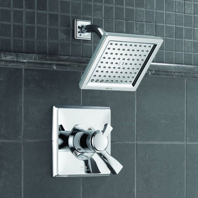 T17251 Sp Cz Delta Dryden Shower Faucet With H2okinetic