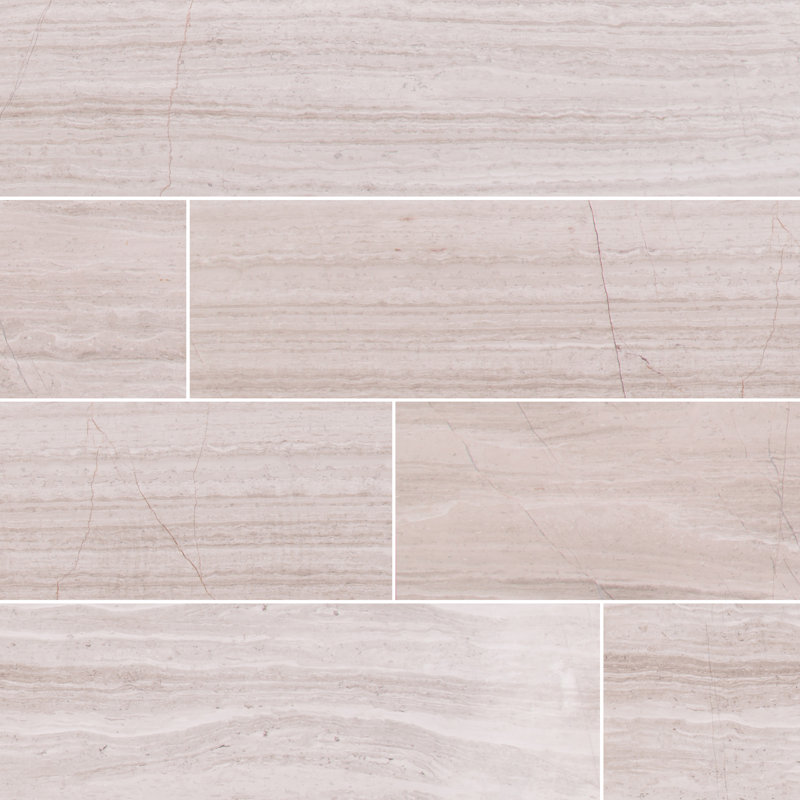 Msi Whiteoak 6 X 24 Marble Wood Look Wall Floor Tile Wayfair