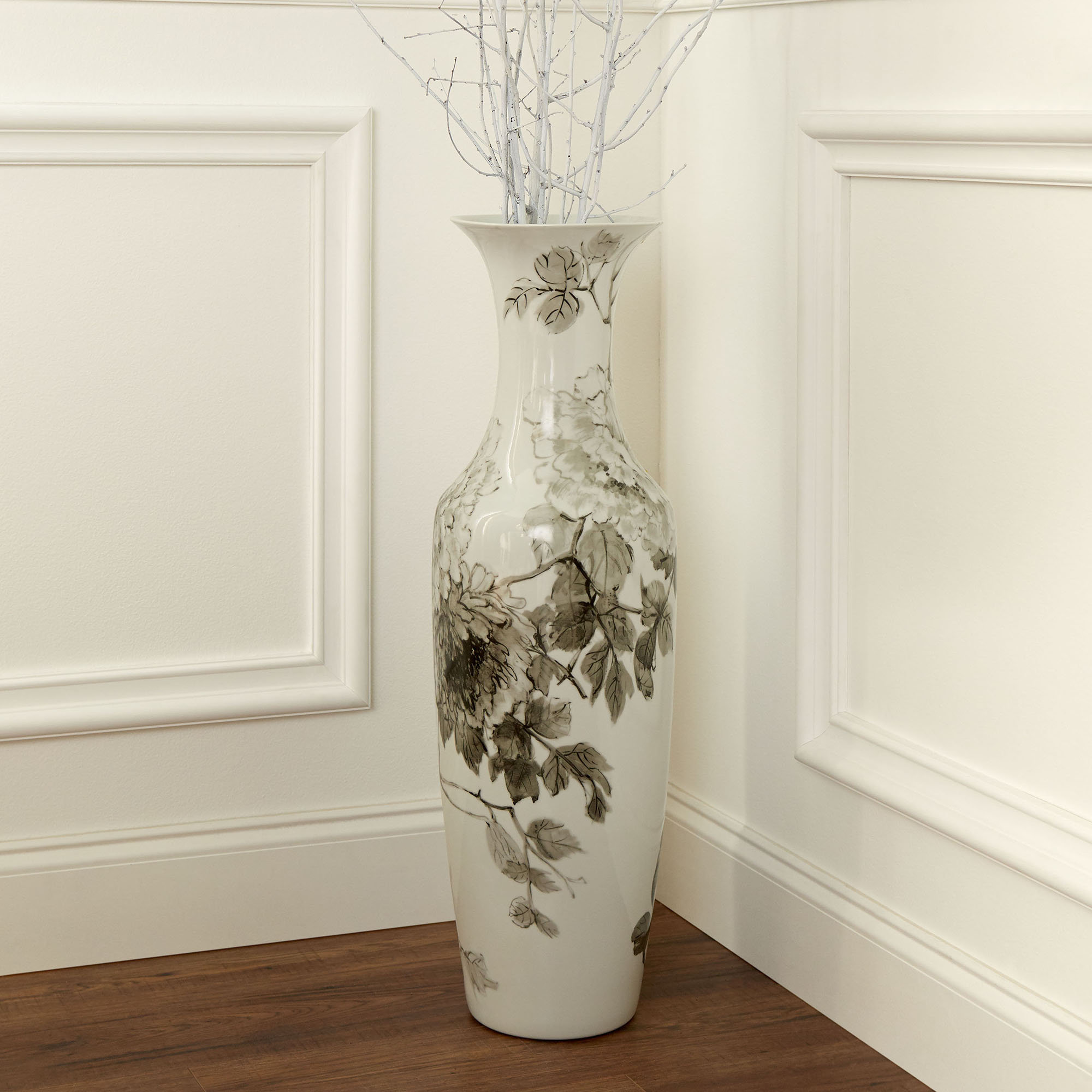 DAANIS: Large Tuscan Floor Vase