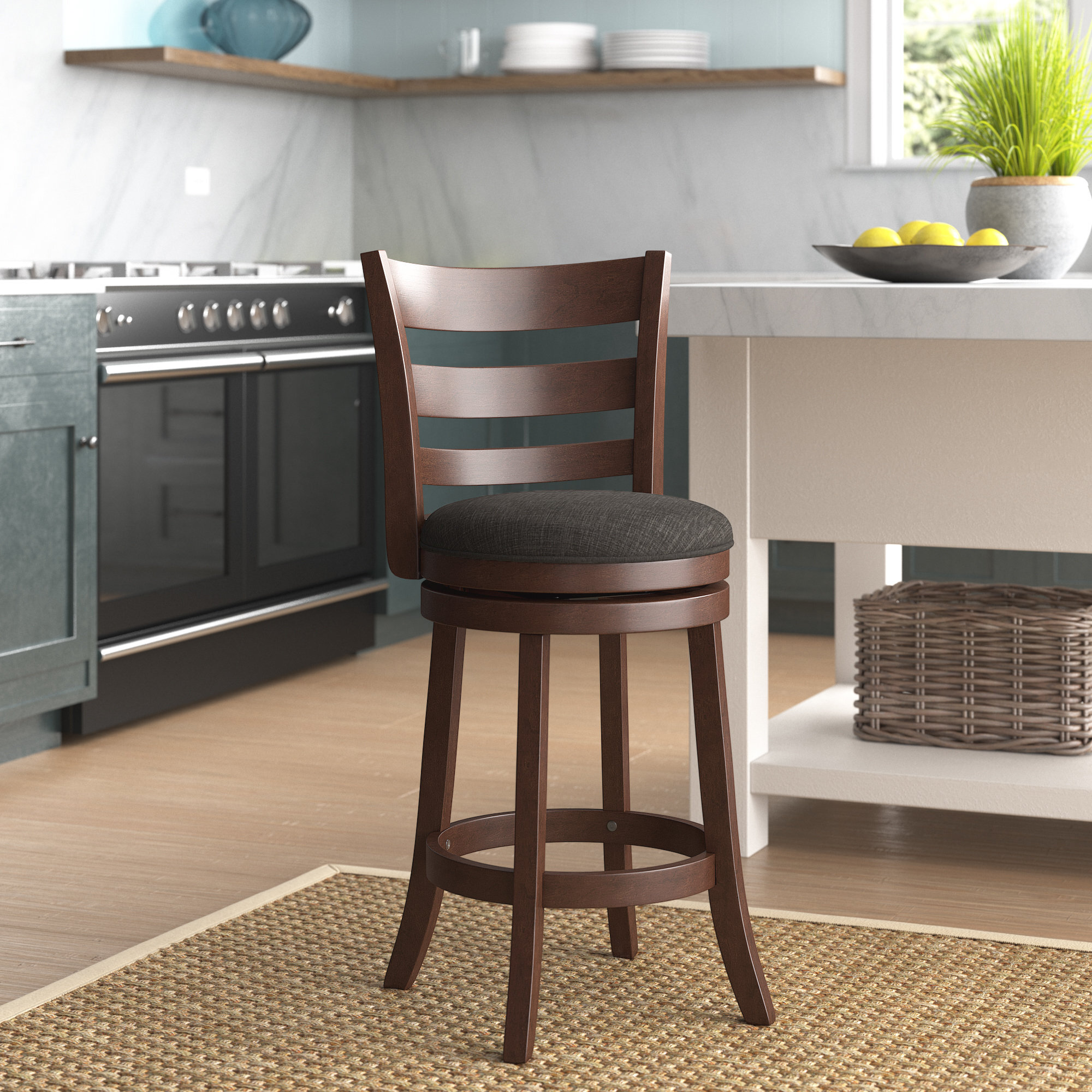 Andover Mills™ Leda Swivel Bar & Counter Stool & Reviews | Wayfair