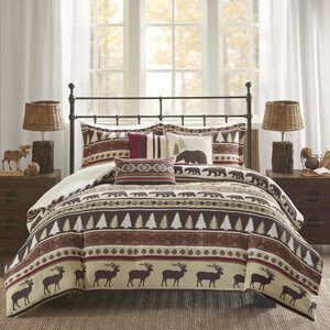 Daphne 6 Piece Herringbone Duvet Cover Set