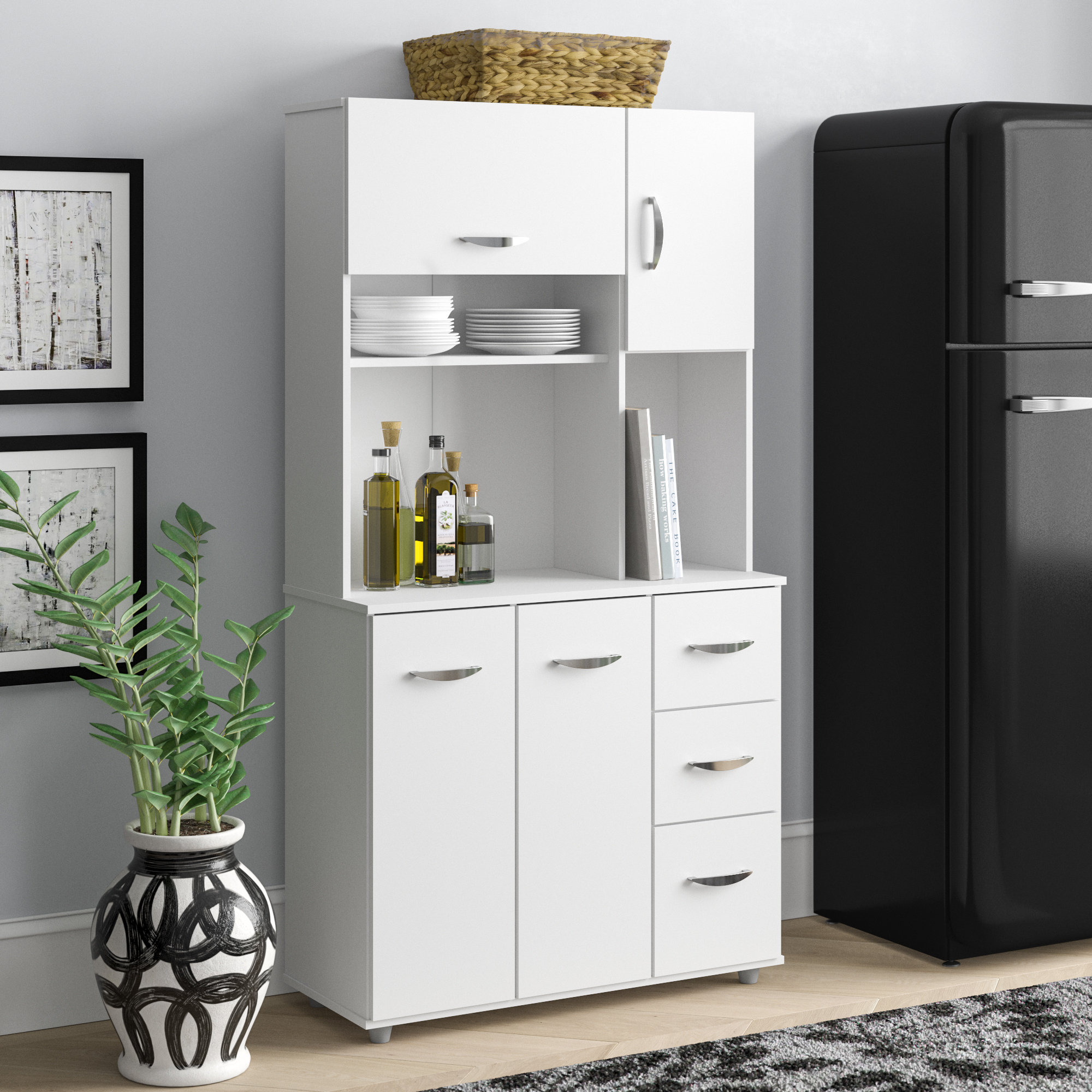 Kitchen Pantry Cabinets You Ll Love In 2020 Wayfair