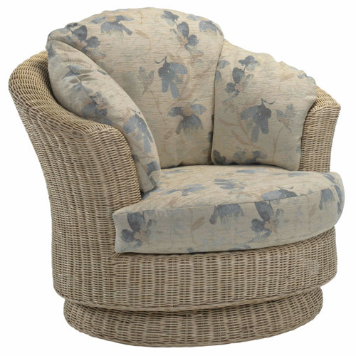 Fabela Swivel Tub Chair Beachcrest Home