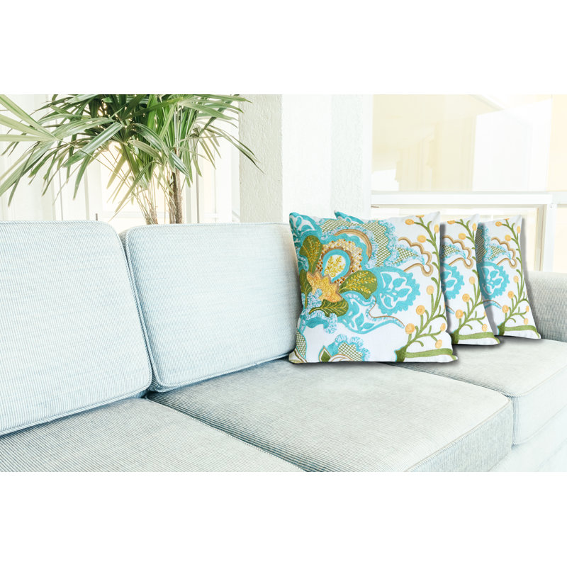 Alcott Hill Knuth Botanical Cotton Throw Pillow Wayfair