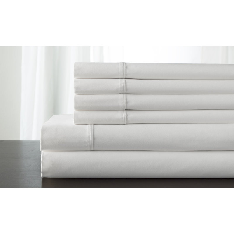 Elite Home Products Kerrington 800 Thread Count 6 Piece Sheet Set