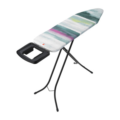 brabantia size b medium ironing board with solid steam iron rest