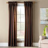 Brown Rustic Curtains Drapes You Ll Love In 2020 Wayfair