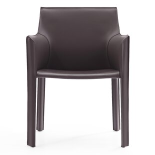 Thais Genuine Leather Upholstered Dining Chair By Latitude Run