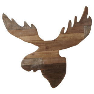 Moose Head Wall Decor Wayfair Slat Moose Head Wall Decor
