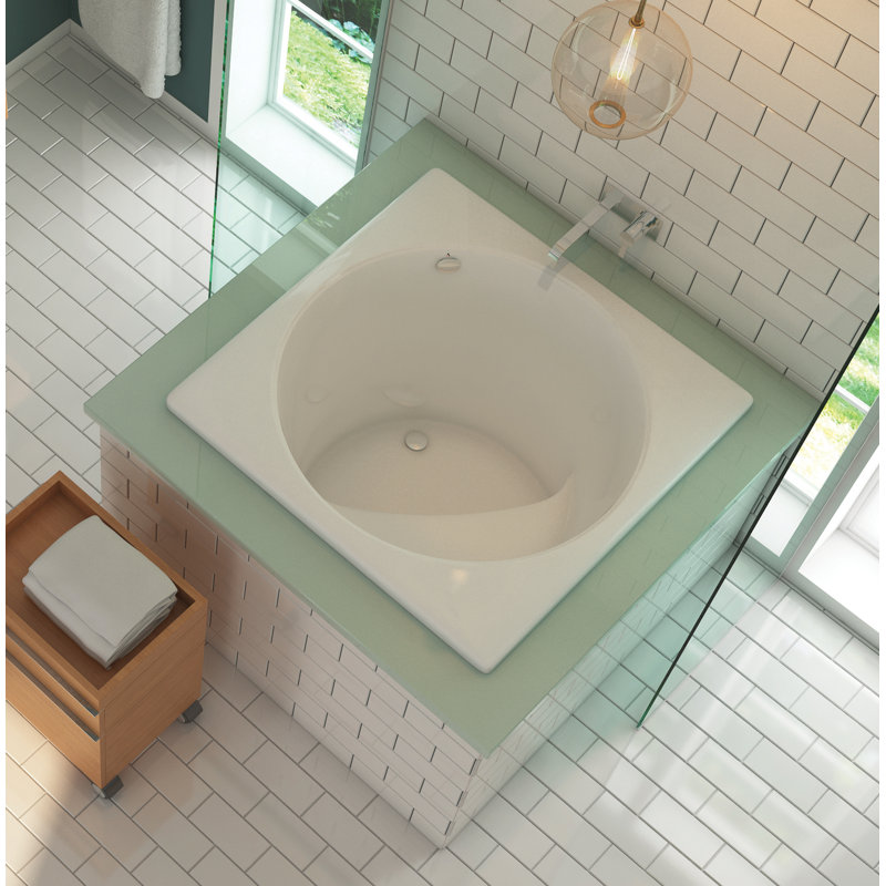 Americh Beverly Round 42 X 42 Drop In Air Bathtub Wayfair