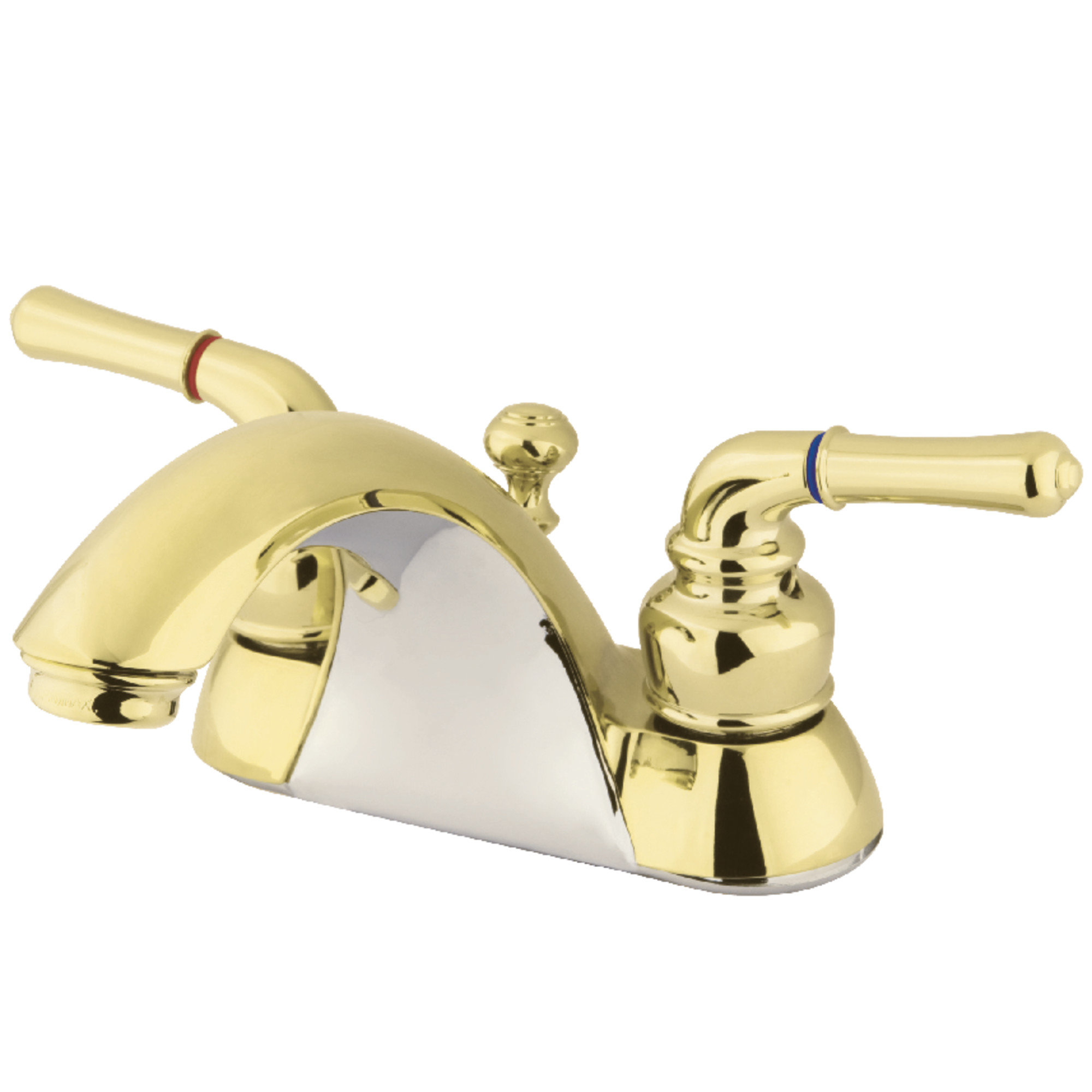 Kingston Brass Naples Centerset Bathroom Sink Faucet With Matching