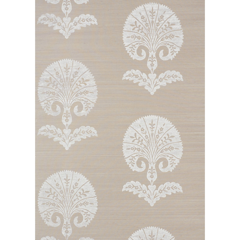Schumacher Ottoman Flower 24 L X 34 W Wallpaper Roll Perigold