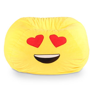 GoMoji Emoji Heart Eyes Bean Bag Chair by Ace Casual Furniture™ Top Reviews
