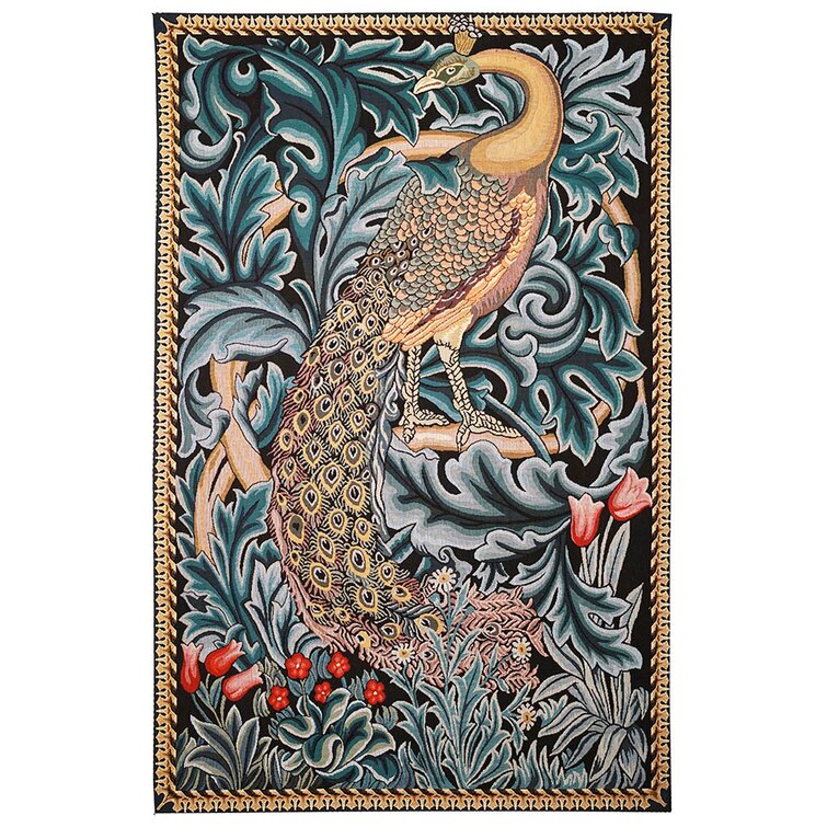 Latitude Vive Peacock by William Morris Wall Hanging | Wayfair.co.uk